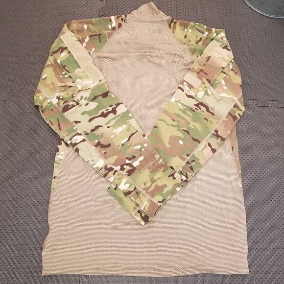 EUC LARGE Multicam Army Advanced Combat Shirt (ACS), Crew Collar - Picture 4 of 7